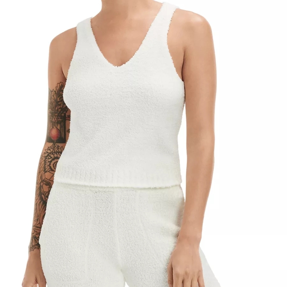 UGG Cozy Knit V-Neck Tank - Picture 2 of 3